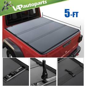 Vap1666890us Vap-autoparts For 2004-2013 Colorado/canyon 5 Ft Bed Hard Top Folding Tri-fold Tonneau Cover