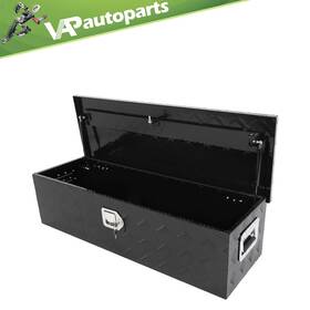 Vap17675500us Vap-autoparts 39 Inch X13 X10 Black Aluminum Pickup Truck Trunk Bed Tool Box Trailer Storage