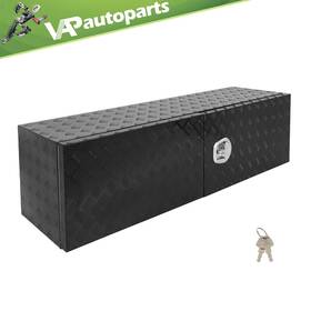 Vap18320701us Vap-autoparts 60 Inch X18 Aluminum Storage Tool Box 2x Chain Dovetail Lock For Truck Rv
