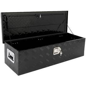 Vap18477900us Vap-autoparts 39 Inch X13 X10 Black Aluminum Pickup Truck Trunk Bed Tool Box Trailer Storage