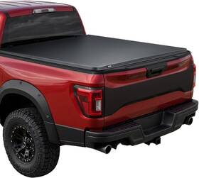 Vevor 197988702368 Soft Roll-up Truck Bed Tonneau Cover Compatible With 2015-2025 5.2ft