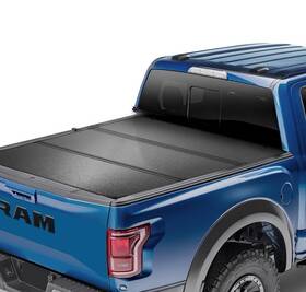 Htdg0957 Vevor Tri-fold Tonneau Cover Truck Bed For 2009-2024 Ram 1500 Led Light