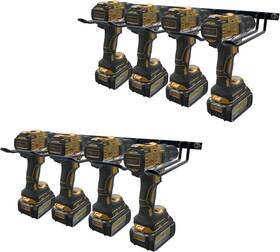 Viker-0t1 Vikerniel 2 Pack Drill Holder Power Tool Organizer Wall Mount 80lb Heavy Duty