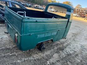 155.vw1568 Volkswagen 1968 Vw Double Cab Truck Bed Cut With Gate Rolling See Pics Rare Vintage