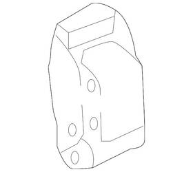 3v5-867-615-9b9 Volkswagen Genuine Tie Down Hook