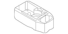 5gm-012-109 Volkswagen Genuine Tool Compartment
