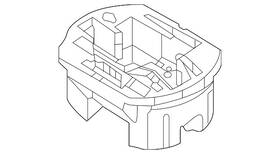 5gm-012-115-d Volkswagen Genuine Tool Compartment