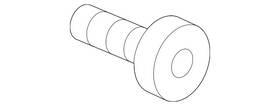 N-107-455-01 Volkswagen Genuine Hook Screw