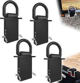 Vx001 Vonlx Stake Pocket D Rings 4pcs 18000lbs Heavy Black