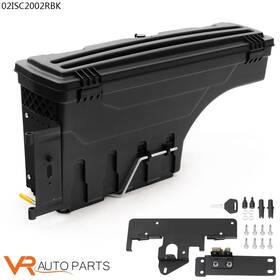 Zp-02isc2002rbk Vr Auto Parts Truck Bed Storage Cargo Tool Box Passenger Side Fit For Toyota Tacoma 05-20