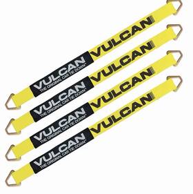 Ah36dr-wp-4p Vulcan Car Tie Down Axle Strap With 2 Inch X 36 Classic Yellow 4 Pack 05