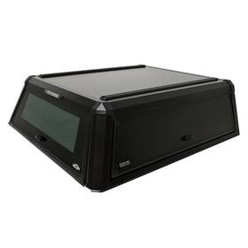 16-14085s Westin Exp Truck Cap With Sliding Front Glass Matte Black