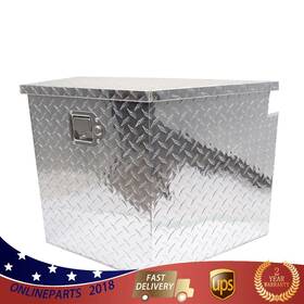 On1021258l Wflnhb Silver 29 Inch X 15 18 Aluminum Tool Box For Pick Up Trailer Truck Rv