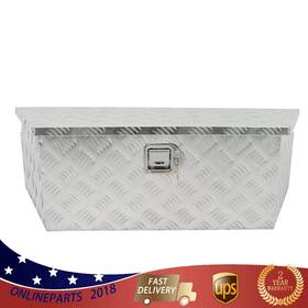 On1070320l Wflnhb 39 Inch Truck Tool Box With Single Strut For Trailer Rv Storage Aluminum