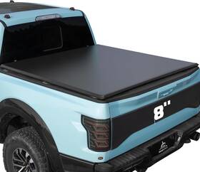 Wmtc-2022 Whalemotor Truck Bed Tonneau Cover Compatible With Dodge Ram 1500 2002-2024 8ft