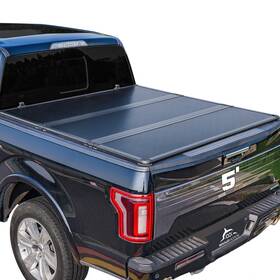 Whalemotor Wmtc-3045 Truck Bed Tonneau Cover 5ft Nissan Frontier 2005-2026 Tri Fold Hard Folding Rail