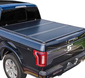 Wmtc-3059  Whalemotor Hard Folding Truck Bed Cover For 16-25 Toyota Tacoma 5ft Ft Short Box Tri Fold