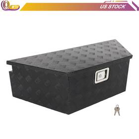Wh17675717ee Whee 39 Inch X16.5 X12 Aluminum Trailer Tongue Tool Box Pickup Truck Bed Storage Toolbox