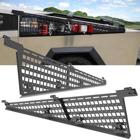Nct01n101-l Winjet R-bx 2x Truck Bed Molle Panel For 2024 2025 Tesla Cybertruck External Expansion Board