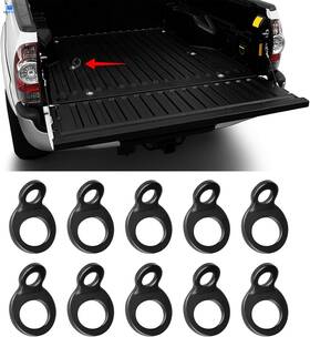 Qph-1009 Winuerk 10pcs Tie Down Strap Rings Tie-down Anchors Hooks For Mounting In The