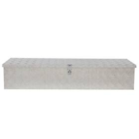 Worldokit Pc-332712-8912 50x14 Inch Aluminum 5-patterns Tool Box With Lock Pickup Truck Bed Trailer Storage