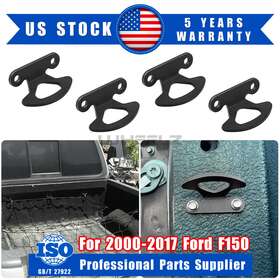 Yl3z-9900064-aaa Wz Performance Upgraded 4pcs Inner Truck Bed Tie Down Hooks Anchors Set Fit 2000-2017 Ford F150