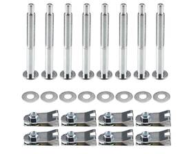 Tn02043 X Autohaux Truck Bed Mounting Hardware Bolts Kit For 1999-2014 Ford F250 F-350 Super Duty