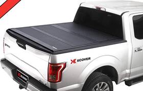 T04oe1060a Xcover 3 Fold 6ft Soft Tonneau Cover For 2016-2023 Toyota Tacoma Truck Bed With Led Lamp