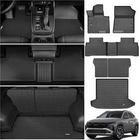 Xqjd-46 Xeeqqmo Floor Mats For 2022-2025 Hyundai Tucson Black