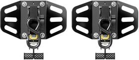 Xipex 733039589375 For 2019-2025 Dodge Ram 1500 2pcs Retractable Tie Down Straps Ratchet