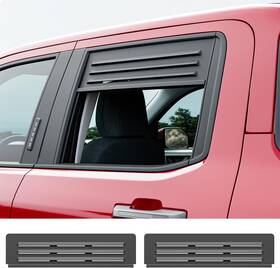 Yk0402a01 Xipex For 2022-2025 Ford Maverick Louvers Ventilation Panel Rear Side Window Blinds