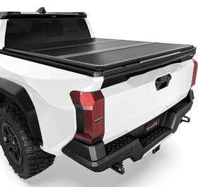 Xtw-213h-3328 Xtweex Frp Hard Tri-fold Bed Tonneau Cover For 2016-2025 Toyota Tacoma 5ft Truck
