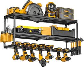 Tx-gjj26-b2 Xyzsundy Power Tool Organizer For Storage 7 Drill Holder Wall Mount And