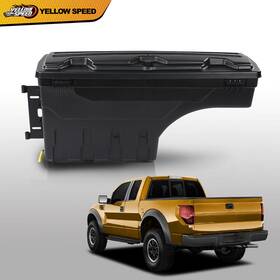 02isc12falbk Yellowspeed Fit For Ford F150 1997-2014 Truck Bed Swing Storage Box Tooling Left Side