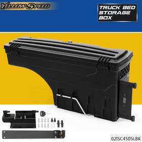 Yew66067 Yellowspeed Fit For 15-20 Chevy Colorado Gmc Canyon Left Side Truck Bed Storage Box Toolbox