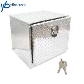 Yi172298t Yibei-tech 18 Inch 17 Silver Aluminum Pickup Truck Underbody Bed Tool Box Trailer Storage