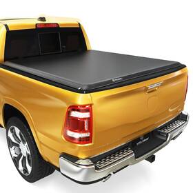 Yitamotor Yatcya-0075 Truck Bed Tonneau Cover Soft Roll Up 6.4ft Dodge Ram 2002-2024 1500