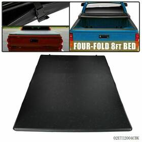 V-02eti2004cbk Ylwspeed20 Lock Four-fold Tonneau Cover Fit For 2014-2017 Toyota Tundra 8ft Long Bed New