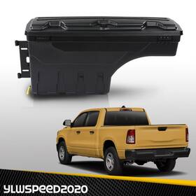 V-02isb3725lbk Ylwspeed20 Bed Storage Tool Box Swing Case Left Side Fit For 19-21 Dodge Ram 1500