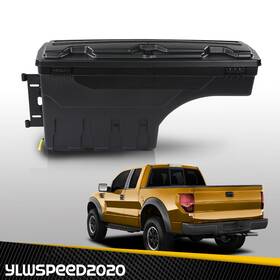 V-02isc12falbk Ylwspeed20 Truck Bed Storage Tool Box Swing Case Driver Left Side Fit For Ford F150 1997-14