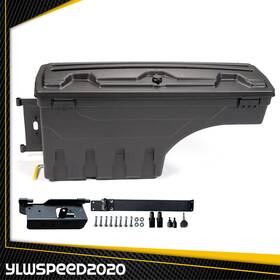 V-02isc3706lbk Ylwspeed20 Fit For 02-18 Dodge Ram 1500 2500 3500 Truck Bed Storage Box Toolbox Left Side