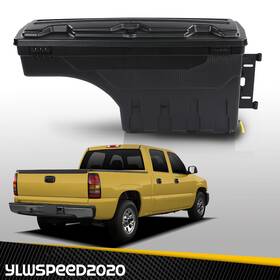 V-02isc4553rbk Ylwspeed20 Truck Bed Storage Box Fit For 1999-2007 Chevy Silverado And Gmc Sierra 1500 Right