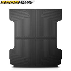 Ylw700561 Ylwspeed2000 Tpe Truck Bed Mat Black Fits 2007-2019 Chevrolet Silverado And Sierra 5.8ft Ft