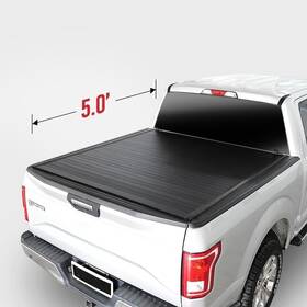 Gttcfron225lhraa Ztop For 2022-2026 Frontier 5 Ft Short Bed Lo Pro Aluminum Hard Roll-up Tonneau Cover