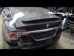 Tesla Model X 2016 Hatch Trunk With Glass And Spoiler Damage. Fixed Price $540.00.