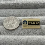 Mopar Chrysler Cap College Automotive Program Pinback #59791. Fixed Price $14.58.
