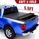 5.5FT 4-FOLD Tonneau Cover Truck Bed 2015-2026 Ford F150 F-150 Waterproof. Fixed Price $159.99.