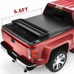 6.6FT 4-FOLD Tonneau Cover For 2014-2019 Silverado Sierra 1500 2500HD 3500HD. Fixed Price $159.99.