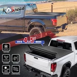 Aluminum Frame Vinyl Soft Top Tri-fold Tonneau Cover For 22-24 Maverick 4.5' Bed. Fixed Price $149.99.