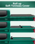 5FT Roll-up Soft Tonneau Cover For 2016-2022 Toyota Tacoma Truck Bed Water Proof. Fixed Price $150.10.